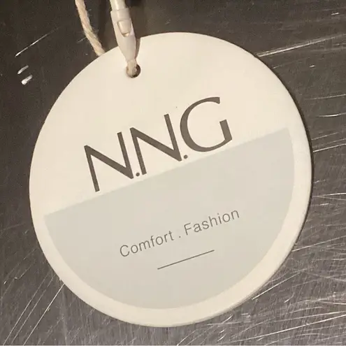 NWT "NNG" Black Suede Womens Stretchy Thigh High Chunky Heel Boots Size undefined