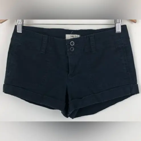 Nordstrom Navy Blue Cuffed Shorts