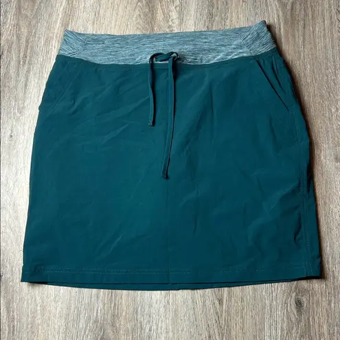 Duluth Hybrid Knit Waistband Skorts with Pockets Size 12 Green