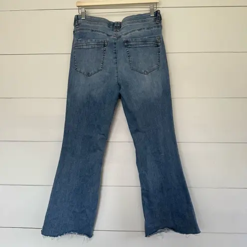 Democracy Women’s 14 Ab Technology Stretchy Raw Hem Flare Bootcut Jeans