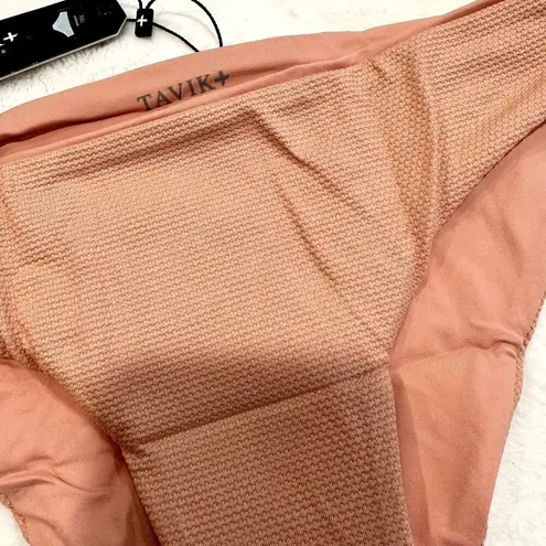 NWT Tavik Ali Full Swim Bottom Glossy Pique Desert Clay