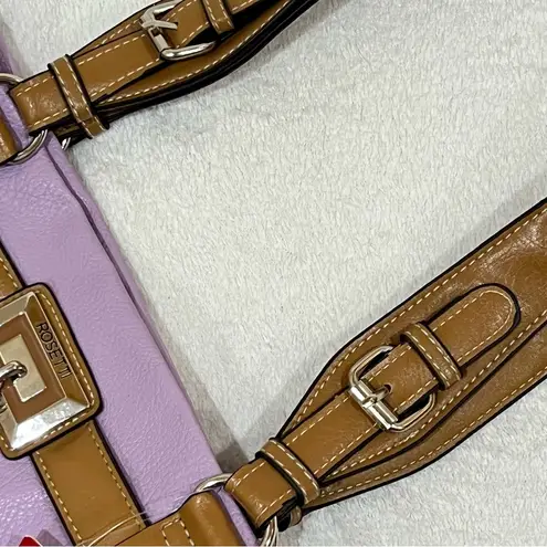 Rosetti NWT Purple Faux Pebble Leather Shoulder Bag