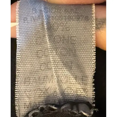 Italian Tunic Free Size Lagenlook Asymmetric Knit Oversized Poncho Cocoon Top Black