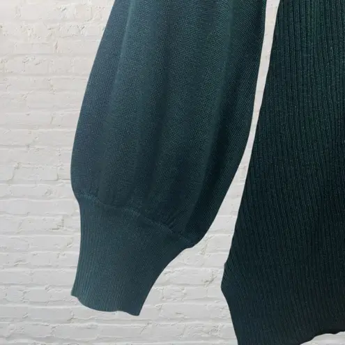 cupio Ponderosa Green Bishop Sleeve Sweater S/P
