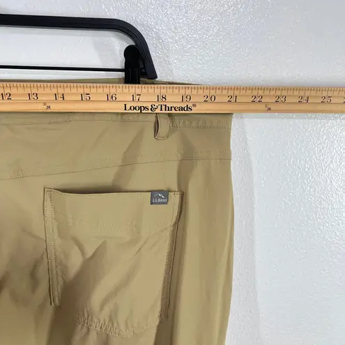 L.L.Bean  Womens 18W No Fly Zone Insect Repellent Pants Regular Hiking Outdoor