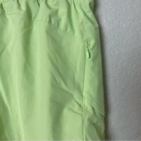 Avia Light LIKE Green Women's Athletic Wind Shorts w/Liner Size XL