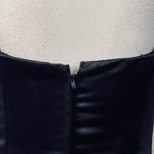 Mori Lee Mermaid Prom Formal Satin Dress Size 7 8