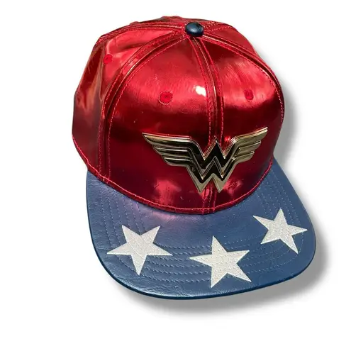 DC Comics Originals Wonder Woman Hat Baseball Cap Snapback High Profile OS Red