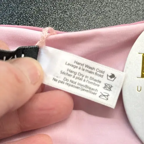 KYA Swim NWT Pink Blossom and Rosewater Newport Uniquely Reversible Bikini Top Size M