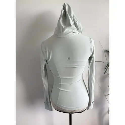 Lululemon Define Jacket Hoodie*Nulu Jade Grey / Sage Green size 2