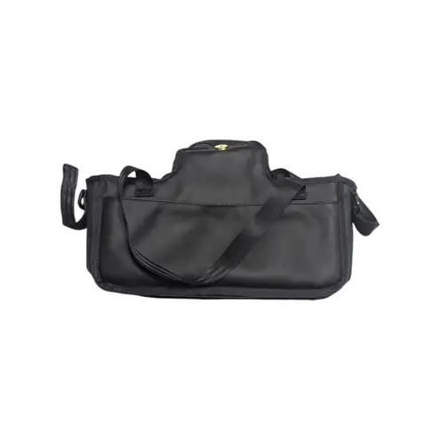 Petunia Pickle Bottom Wander Stroller Caddy Bag Purse Black Nylon Baby Purse