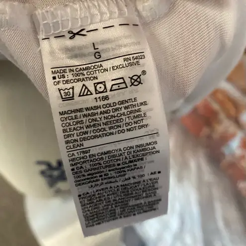 Old Navy Holy Guacamole Avocado Pocket T Shirt Short Sleeve Tee White Large