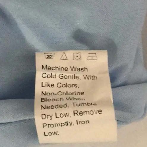 SheIn  Blue Mini Skirt S Classic Preppy Casual Cozycore Pastel Twee Winter Fall