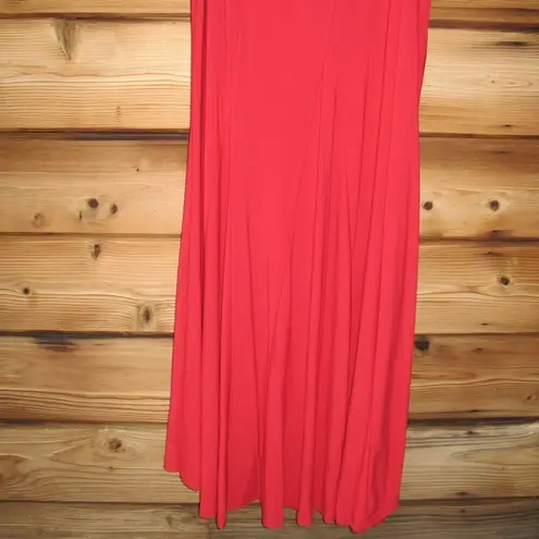 Jump  Apparel Juniors One Shoulder Jersey Gown with Cutout - Image 8