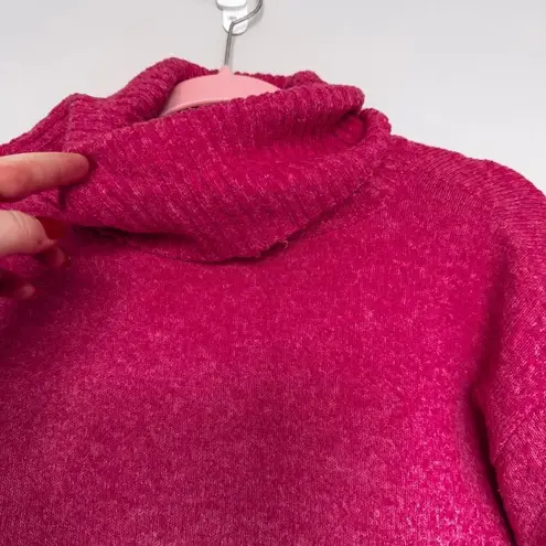 Leela and Lavender Pink Turtleneck Long Sleeve Sweater Size Small