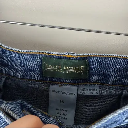 Harvé Benard Vintage Denim Long Skirt