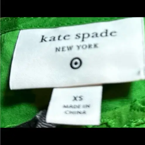 Kate Spade /Target Collaboration Green Eyelet Top. Size XS