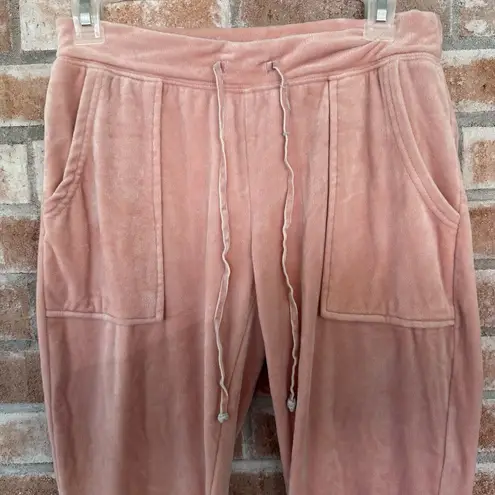 House of Harlow 1960 Nicole Richie Pink Velour Sweatpants Joggers XS Y2K
