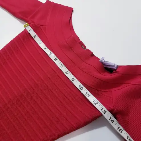 Herve Leger Candice Red Lipstick Dress Bodycon