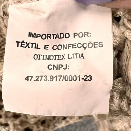 Womens Hand Knitted Crochet Top XS