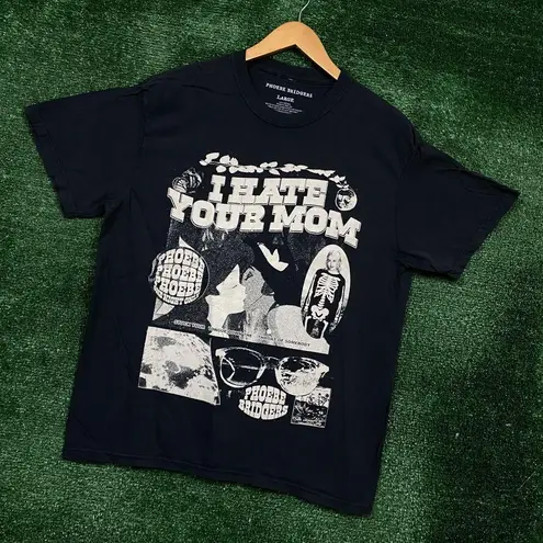 Phoebe Bridgers I Hate Your Mom ICU Rock T-Shirt Size Large