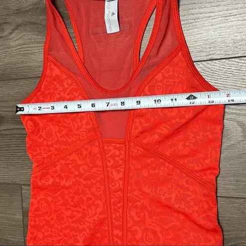 Stella McCartney X Adidas Floral Mesh Tennis Dress Tomato Red Size XS/S