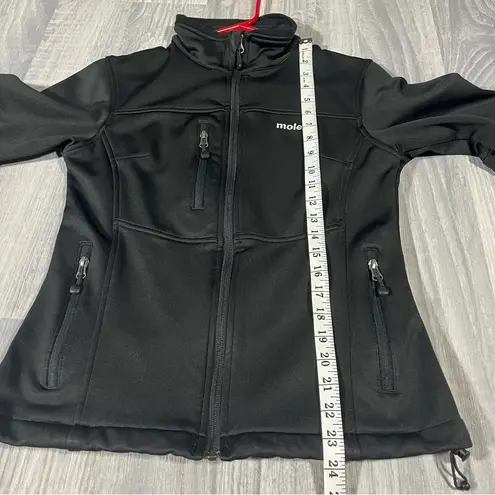 River’s End Women “Molex” Black Softshell Jacket; Small