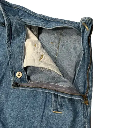 Liz Claiborne Vintage LizWear Cotton Denim Maxi Skirt