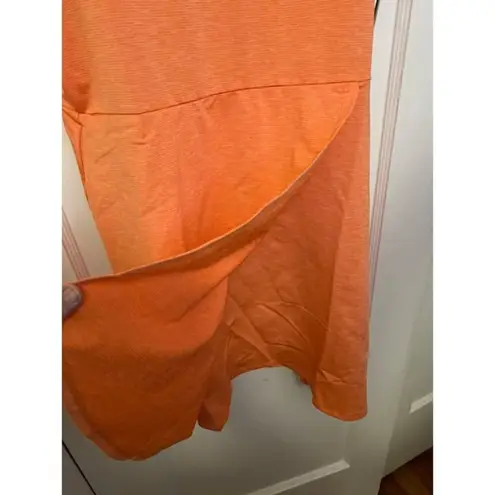 Eleven By Venus Williams Love Buzz Tennis Dress Nectarine M $98 MSRP Orange Size M