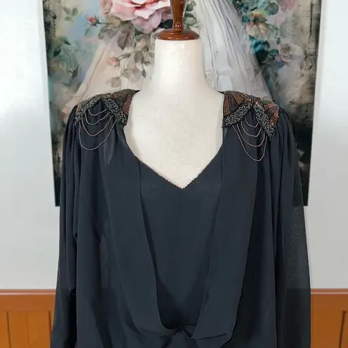 Casadei Beautiful Vintage 1980s Casedei Cocktail Dress!