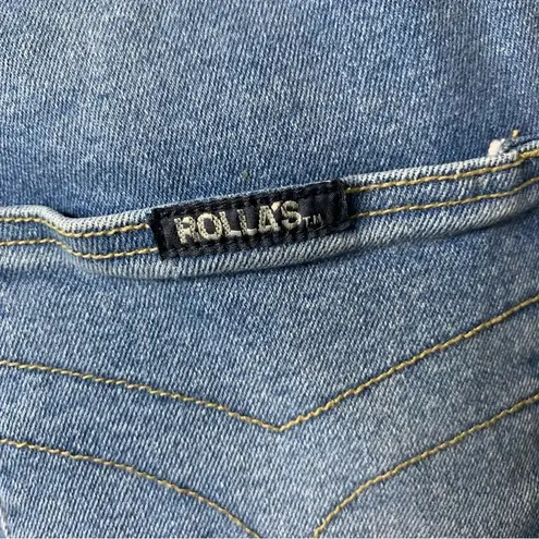 Rolla's Rolla’s East Coast ankle high rise skinny distressed busted knees jeans size 27