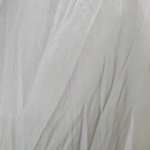 Tom Bezduda For Barad Vintage Elegant Ivory Lace Trim Robe Long Belted Sz. M Size M