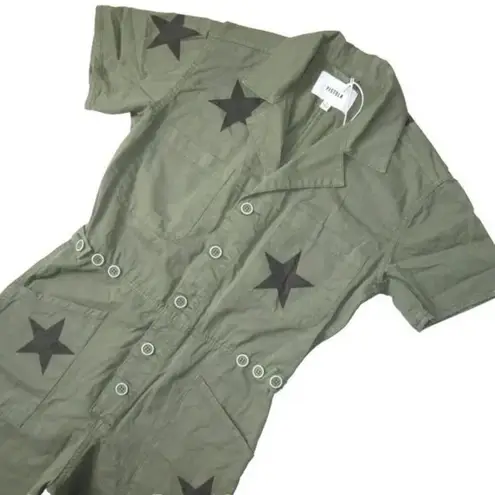 Pistola NWT Grover in Royal Honor Star Print Relaxed Field Suit Jumpsuit XS