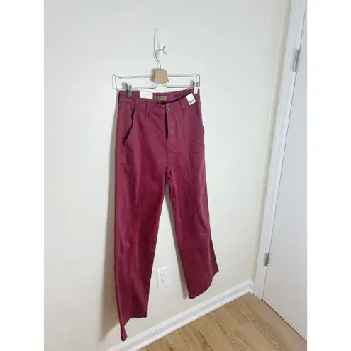 Judy Blue Malia High Waist Size 29/9 Straight Jeans New Merlot Burgundy