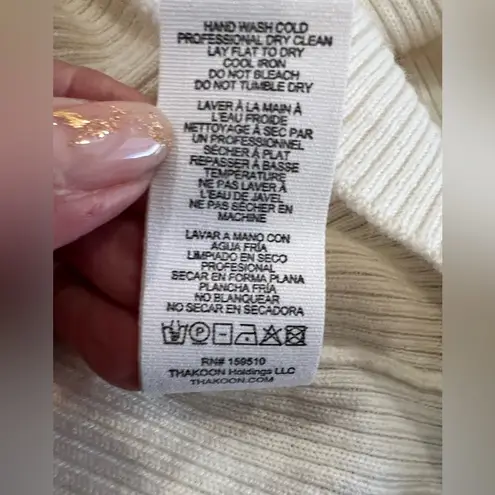 THAKOON 100% Merino Wool Button