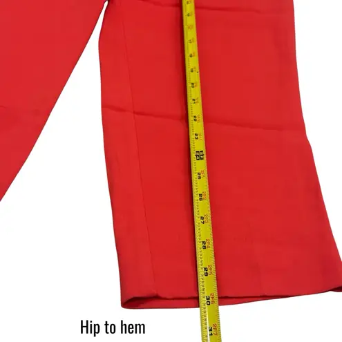 Vintage Etro Bright Orange Crop Pants Summer Retro Chic Quality EU44 US M Size M