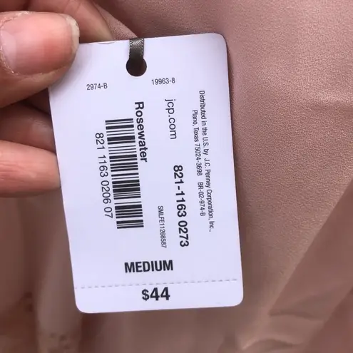 Belle Sky pink blouse New with tags Size Medium