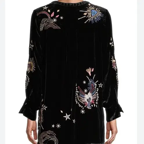Johnny Was Eden Velvet Voyager tunic NWT