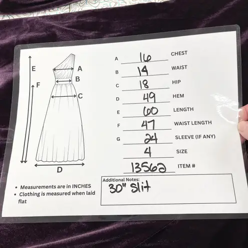 Revelry Women Aurora Velvet Gown Size 4 One Shoulder Glam Formal Elegant Luxury Purple