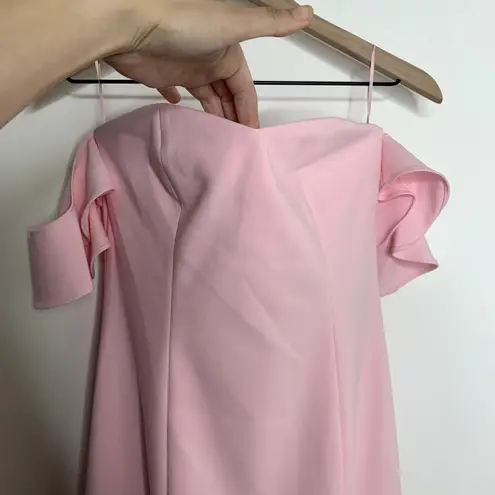 Likely Revolve Sunset Off-the-shoulder Petal Pink Dress Womens New Size 6