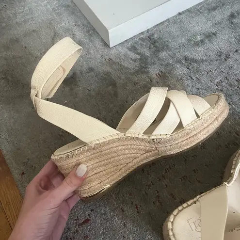 DSW Cream  Wedges