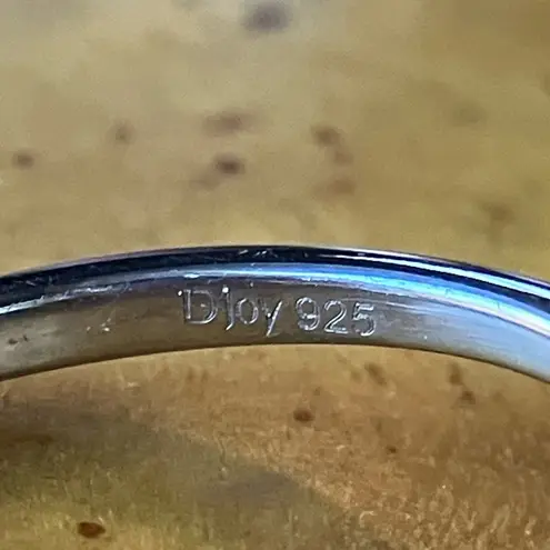 Natural Rainbow Moonstone Sterling Silver Ring Size 7