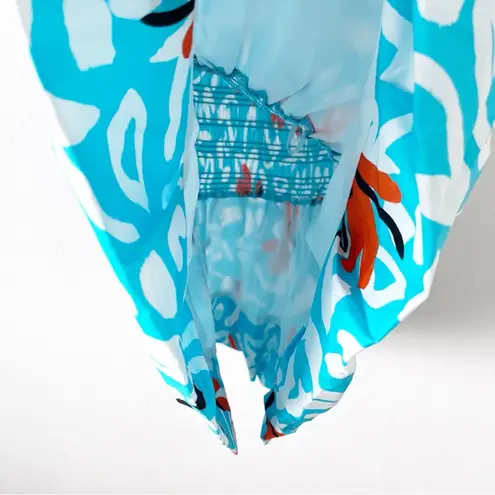 Tanya Taylor Gwen Hand-Painted Mini Dress