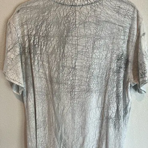 Lululemon  ALL YOURS SHORT SLEEVE SHIRT TOP THREAD DYE Size 8