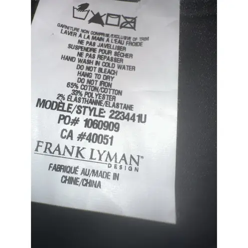 Frank Lyman Reversible Jeans Women's XL Animal Print Snake Leopard Pants Stretch - Image 7