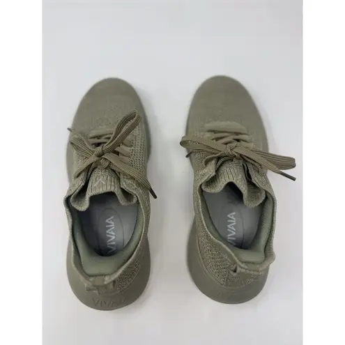 VIVAIA Womens Shoes Green Sliders Urban Mesh Athletic Low Top Sneakers 38 US 7