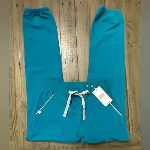 FIGS NWT Women’s Venice Jogger Scrub Pants - XXS 2XS - Pacific Blue Aqua