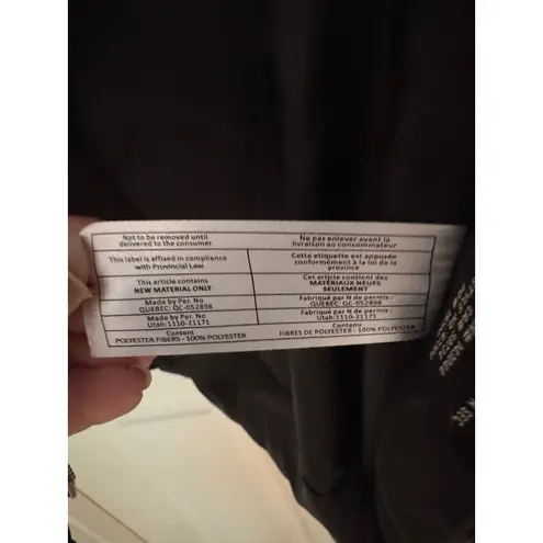 Bagatelle Black Puffer Coat Faux Fur Trim Hooded Winter Warm Longline Medium