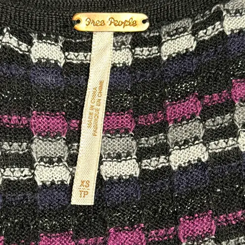 Free People  Striped Cap Sleeve Sweater Dress/Tunic