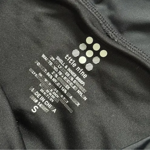 Title Nine Wahine Women’s Swim Shorts - Sashiko | Black/White | Small